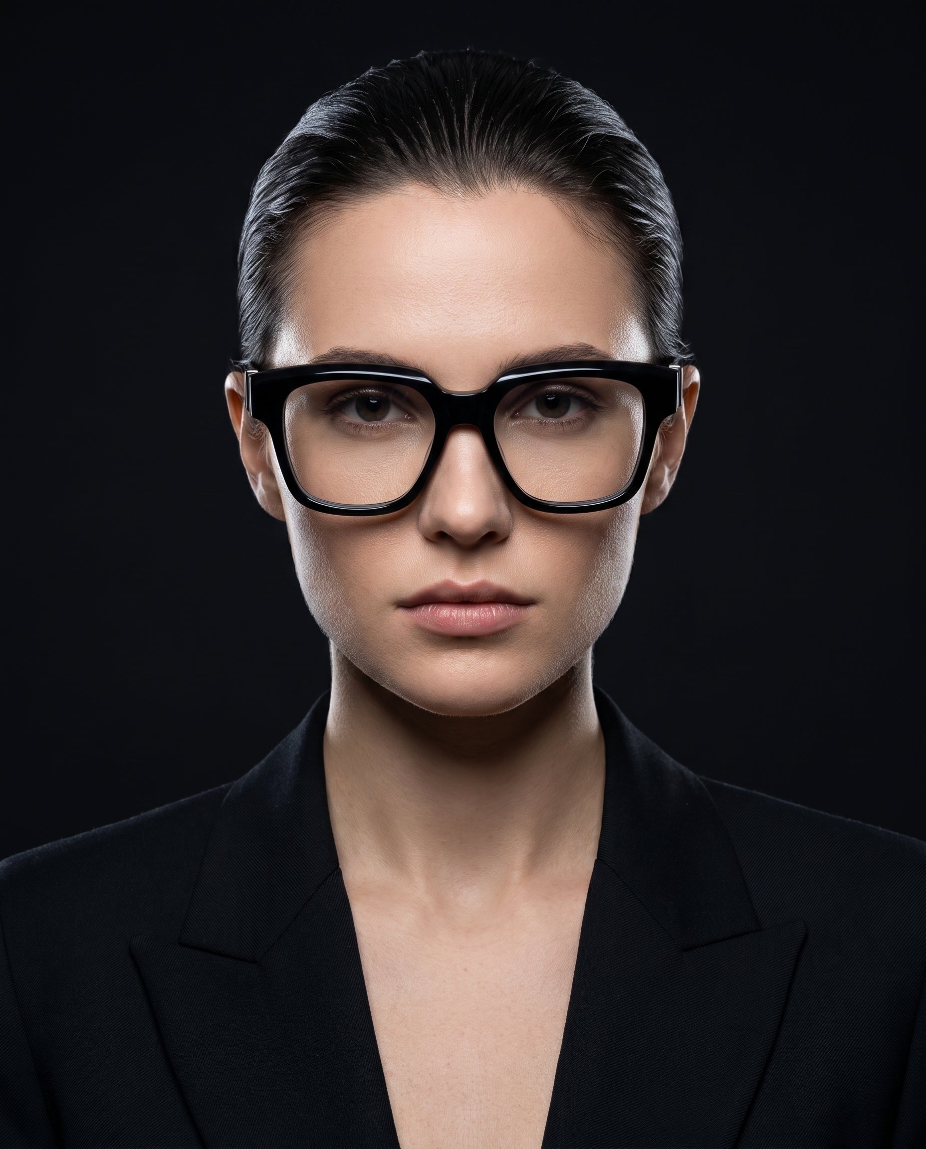Vagillionaire II eyewear frame — model styling view