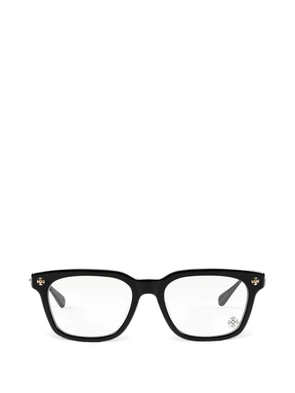 Chrome Hearts Cox Ucker Square-Frame Glasses — Black — view 1