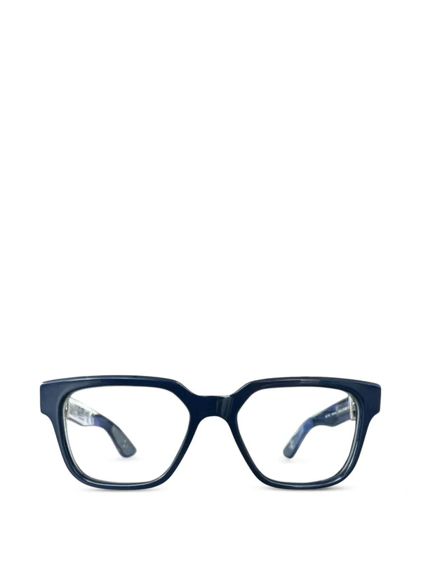 Chrome Hearts Vagillionaire II Square-Frame Glasses — Blue — view 1