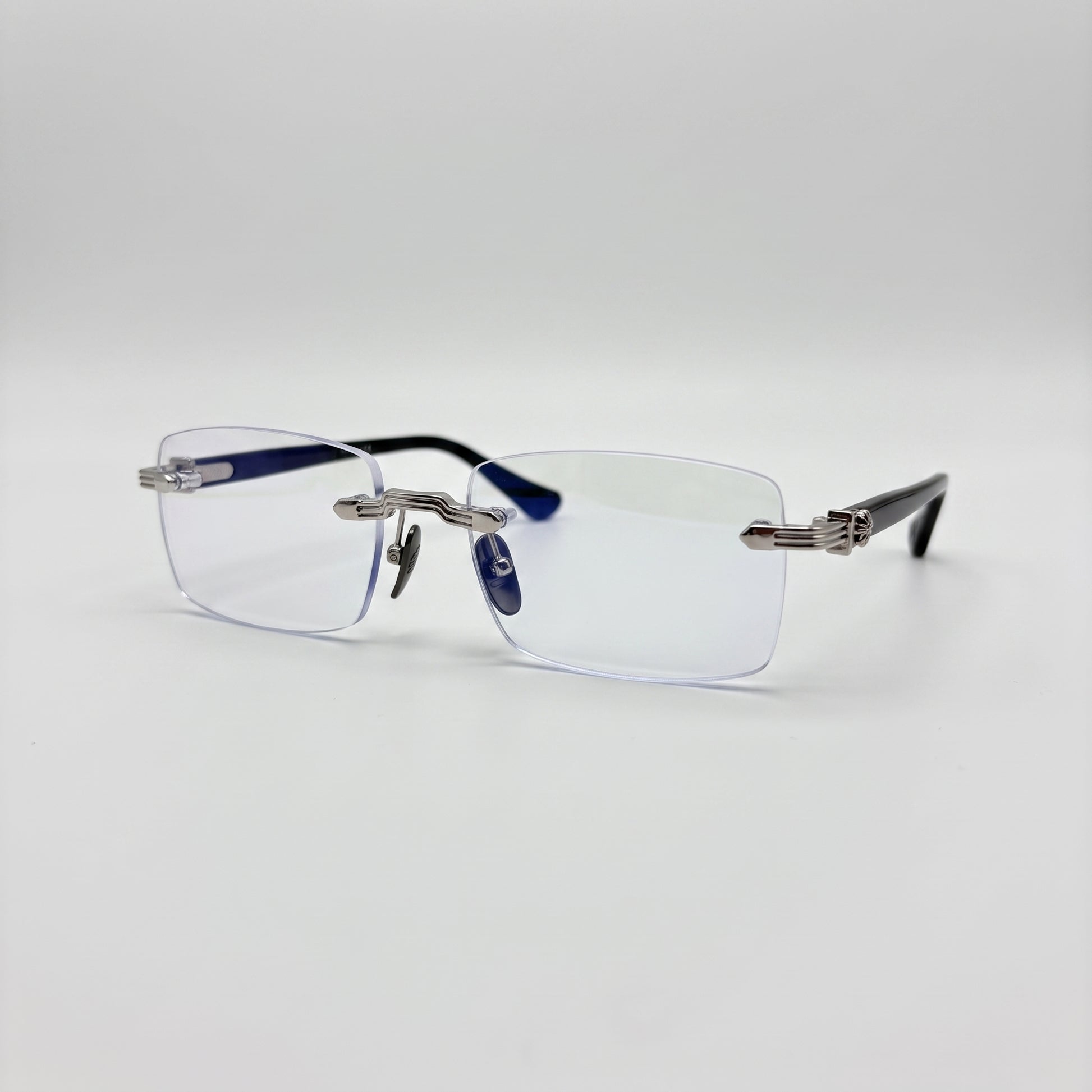 Deep II eyewear frame — studio front view