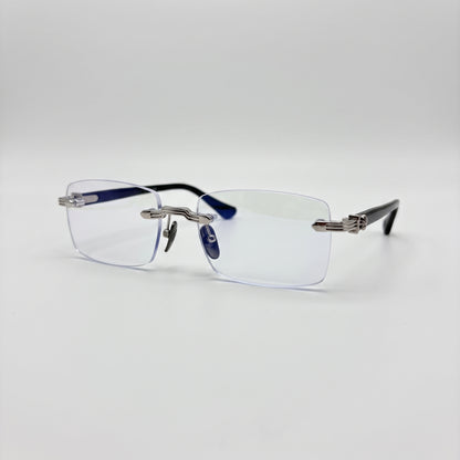 Deep II eyewear frame — studio front view