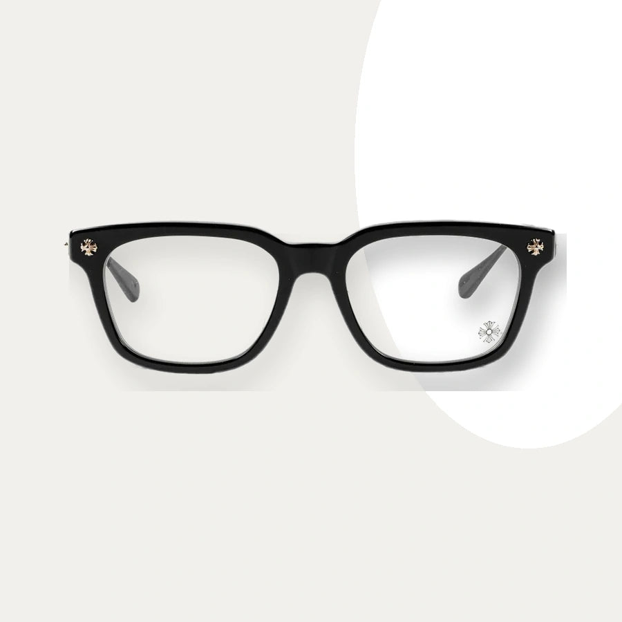Chrome Hearts black optical frame